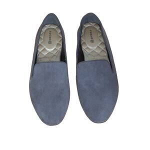 Birdies The Starling Gray Sueded Flats Smoking Slipper Loafer 7.5